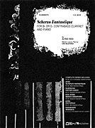 cover SCHERZO FANTASTIQUE CONTRABASS CLARINET SOLO cover